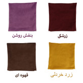 کاور کوسن مجموعه سه عددی جنس پارچه مخمل