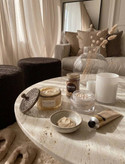 پاف گرد جنس پارچه تدی